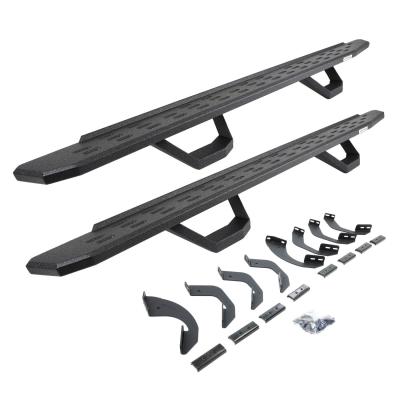 RB30 Running Boards with Mounting Bracket Kit Textured Black 2023-2026 Toyota Sequoia Go Rhino