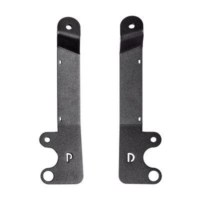 XE Hood Hinge Light Mounts Textured Black 2018-2023 Subaru Crosstrek Go Rhino