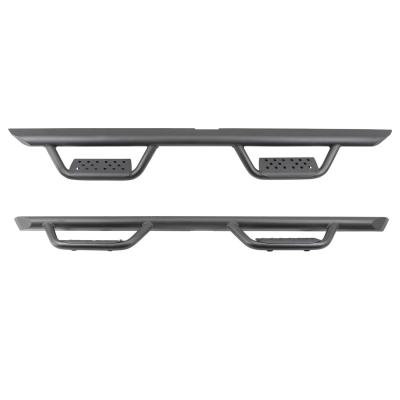 Domintator Extreme D2 Side Steps With Mounting Brackets Textured Black 2019-2026 Ford Ranger Go Rhino