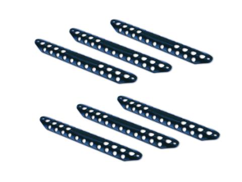 Dominator D3 Modular &amp; D3 1 piece Hoop Step Pad Set Black Powdercoat Go Rhino