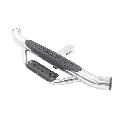 Dominator Hitch Step Polished Stainless Steel Go Rhino