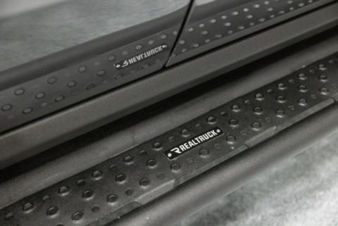 Dominator Xtreme D6 SideSteps With Mounting Bracket Kit Textured Black 2022-2026 Ford Maverick Go Rhino
