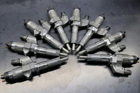 Chevy Duramax 01-04 LB7 Brand New 200% Over Injector Set (SAC Nozzles) Dynomite Diesel