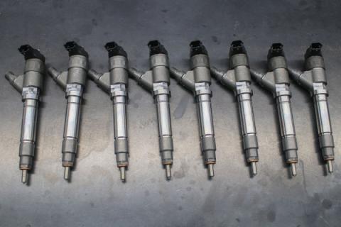 Chevy Duramax 08-10 LMM Brand New 200 Percent Over Injector Set (SAC Nozzles) Dynomite Diesel