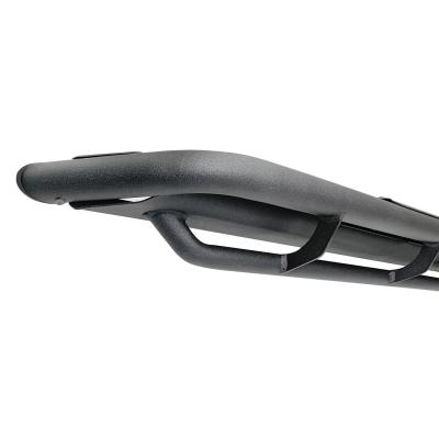 Dominator Xtreme DT Side Steps with Mounting Bracket Kit Textured Black 2007-2018 Silverado/Sierra 1500/2500 HD Go Rhino
