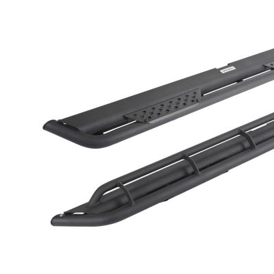 Dominator Xtreme DT Side Steps with Mounting Bracket Kit Textured Black 2021-2025 Ford Bronco 2 Door Go Rhino