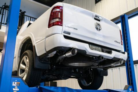 Cat Back Exhaust System Dual Split Rear Aluminized Steel For 19-24 RAM Hemi 1500 5.7L MBRP