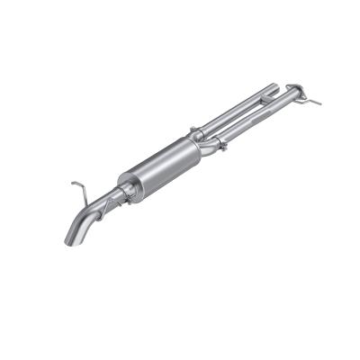 24-Present Ford Ranger 2.7L, Armor Pro T304SS 2.5-Inch Cat-Back, 3-Inch Single Rear Turndown, Street Profile, MBRP
