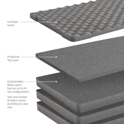 Xventure Gear Hard Case Replacement Foam Set Long 45 Inch Textured Black Go Rhino