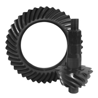 High Performance Ring &amp; Pinion Set GM 10.5 Inch 14 Bolt Thick 4.56 Ratio 14T 10.5 Inch GM4.56 Thick R&amp;P (Fits 4.10 &amp; Dwn Cse) Yukon Gear