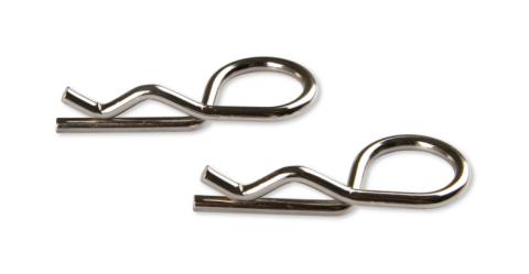 Hood Pins Kit 7/16 Inch Safety Pins Hood Pins with Safety Pin Style Clips Mr Gasket
