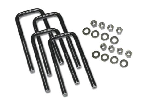 U-Bolt 4 Pack 5/8 x 2/1/2 x 9 Sq with Hardware Superlift