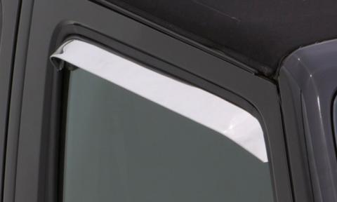 Ventshade for 1975-1991 Ford E-100 Econoline Club and More Wagon 2 Piece Stainless AVS