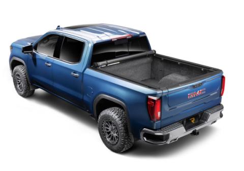 Pro X15 TS Tonneau Cover Black 2022-2026 Toyota Tundra 6 Foot 7 Inch Bed with Deck Rail System Truxedo