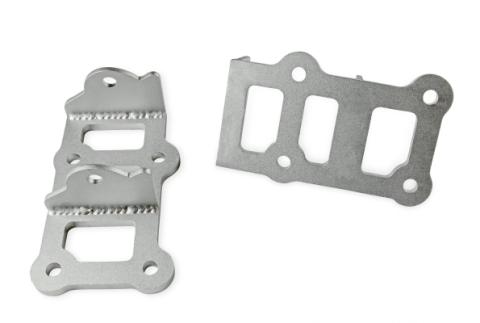 Engine Mount Brackets 1978-1988 GM A, G-Body LS Swap Engine Mounting Brackets Use With Small Block Clamshell Mounts Hooker BlackHeart