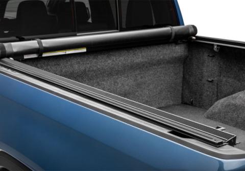 Pro X15 TS Tonneau Cover Black 2022-2026 Toyota Tundra 8 Foot 2 Inch Bed with Deck Rail System Truxedo