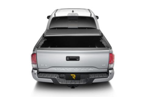 Pro X15 Tonneau Cover Black 2007-2021 Toyota Tundra 8 Foot Bed with Deck Rail System Truxedo