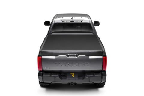 Pro X15 Tonneau Cover Black 2022-2026 Toyota Tundra 5 Foot 7 Inch Bed with Deck Rail System Truxedo