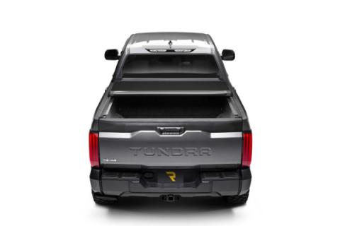 Pro X15 Tonneau Cover Black 2022-2026 Toyota Tundra 5 Foot 7 Inch Bed with Deck Rail System Truxedo