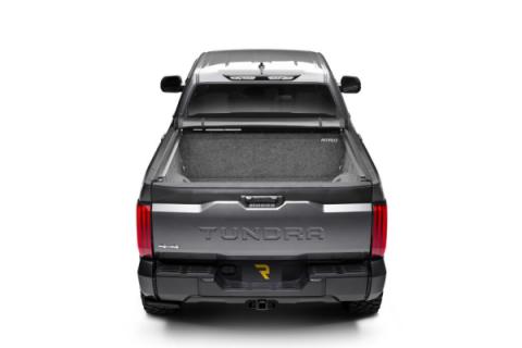 Pro X15 Tonneau Cover Black 2022-2026 Toyota Tundra 5 Foot 7 Inch Bed with Deck Rail System Truxedo
