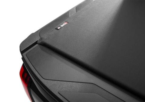 Pro X15 Tonneau Cover Black 2022-2026 Toyota Tundra 6 Foot 7 Inch Bed with Deck Rail System Truxedo