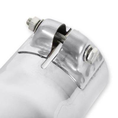 Exhaust Tip Exhaust Tip 3.50 Inch Rolled Angle Polished SS Fits 3.00 Inch Tubing Clamp On Flowmaster