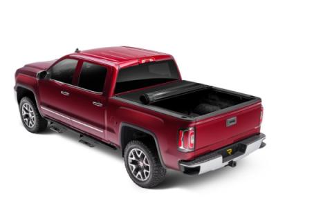 Sentry CT Tonneau Cover Black 2014-2018 (2019 Legacy/Limited) Silverado/Sierra 1500/2015-2019 2500 HD/3500 HD 6 Foot 6 Inch Bed without Sport Bar Truxedo
