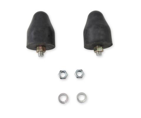 Traction Bar Snubbers These 2-1/2 Inch traction bar snubbers are manufactured from rubber Mr Gasket
