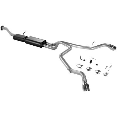 American Thunder Cat-Back Exhaust System 2001-2006 Chevrolet Suburban, Avalanche, Gmc Yukon Xl 1500 With 5.3L Engine Aluminized Steel Aggressive To Moderate Sound Flowmaster