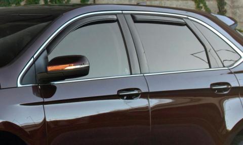 In-Channel Ventvisor Side Window for 2003-2008 Honda Pilot/Pilot EX-L/Pilot Value Package Smoke In-Channel 4 Piece AVS