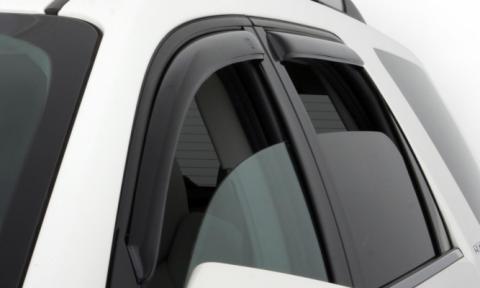 In-Channel Ventvisor Side Window for 2003-2008 Honda Pilot/Pilot EX-L/Pilot Value Package Smoke In-Channel 4 Piece AVS