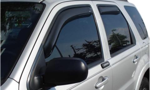 In-Channel Ventvisor Side Window for 2003-2008 Honda Pilot/Pilot EX-L/Pilot Value Package Smoke In-Channel 4 Piece AVS