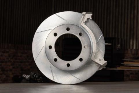 Big Claw Hd Disc Brake Rotors Rear 19-25 Ram 2500/3500 Trucks, 2/4WD W/Single Rear Wheel (SRW) Baer Brakes