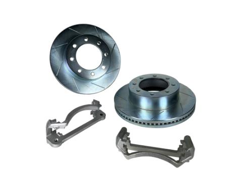 Big Claw Hd Disc Brake Rotors Rear 19-25 Ram 2500/3500 Trucks, 2/4WD W/Single Rear Wheel (SRW) Baer Brakes