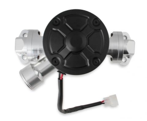 Billet Electric Water Pump Billet Aluminum 50Gpm Electric Water Pump-Small Block Chevy Polished Frostbite Cooling