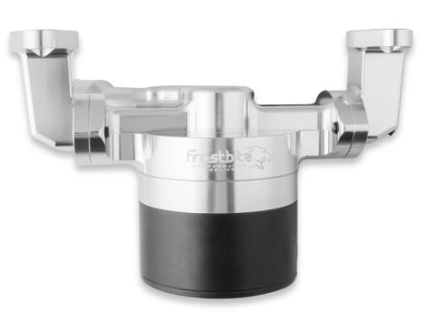 Billet Electric Water Pump Billet Aluminum 50Gpm Electric Water Pump-Small Block Chevy Polished Frostbite Cooling