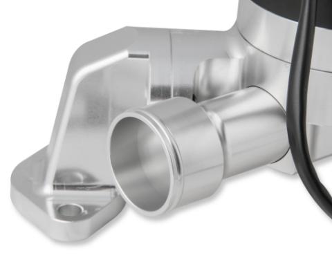 Billet Electric Water Pump Billet Aluminum 50Gpm Electric Water Pump-Big Block Chevy Polished Frostbite Cooling