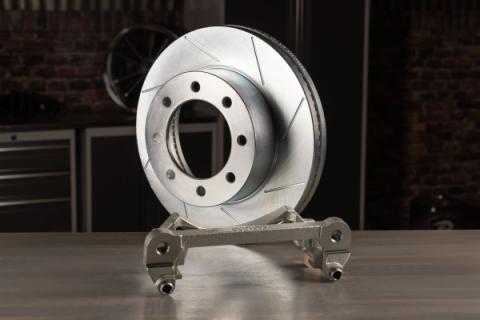 Big Claw Hd Disc Brake Rotors Rear 23-25 Ford F250/350, 4WD, W/Single Rear Wheel (SRW) Baer Brakes