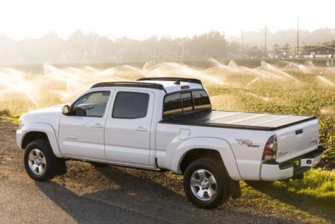 BAKFlip G2 Hard Folding Truck Bed Cover 2016-2023 Toyota Tacoma 6 Foot Bed with Deck Rail System BAK