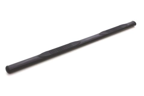 4 Inch Oval Straight Nerf Bars Black 1999-2013 Silverado/Sierra 1500 Extended Cab Lund