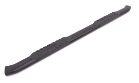 5 Inch Oval Curved Nerf Bars Black 2015-2026 Ford F-150/F-250/F-350/F-450 Super Duty Crew Cab Lund