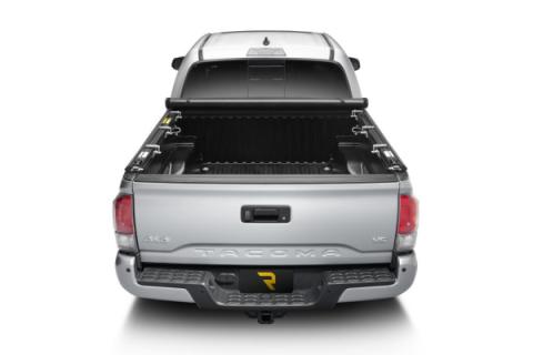 TruXport Tonneau Cover Black 2007-2013 Toyota Tundra 8 Foot Bed with Deck Rail System Truxedo