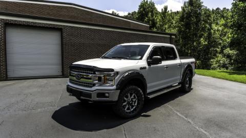 Bugflector II Hood Shield Dark Smoke for 2015-2020 Ford F-150/F-150 Police Responder Smoke AVS