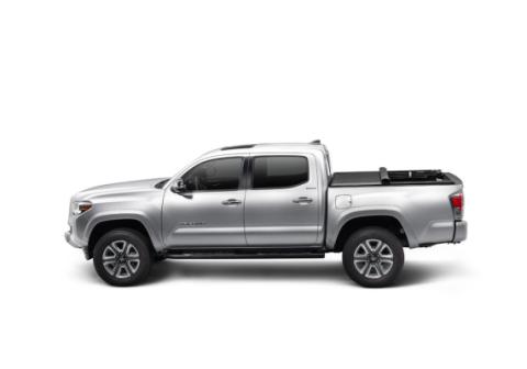 TruXport Tonneau Cover Black 2014-2021 Toyota Tundra 6 Foot 6 Inch Bed without Deck Rail System Truxedo