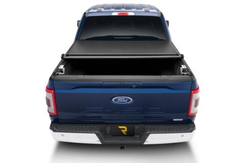 TruXport Tonneau Cover Black 2015-2025 Ford F-150 8 Foot 2 Inch Bed Truxedo