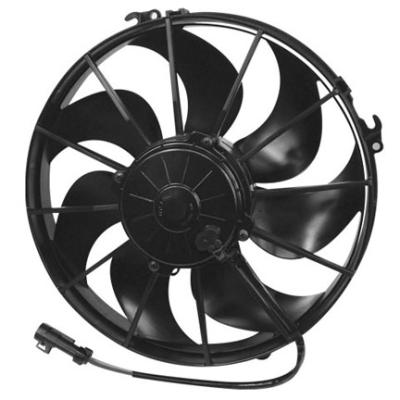 Electric Fan 12.00 Inch Electric Fan Puller Style Extreme Performance 1870 CFM 7 Curved Style Blades Spal