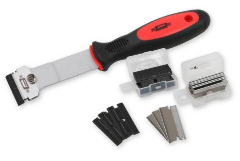 Non-Marring Scraper Gasket Scraper with Non-Marring &amp; Razor Blades Mr Gasket