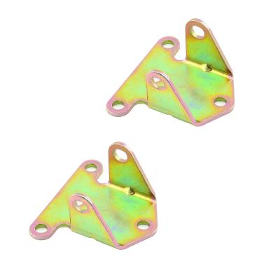 Solid Engine Motor Mounts-Short Fits Various 1958-1972 Small &amp; Big Block Chevrolet Engines Mr Gasket