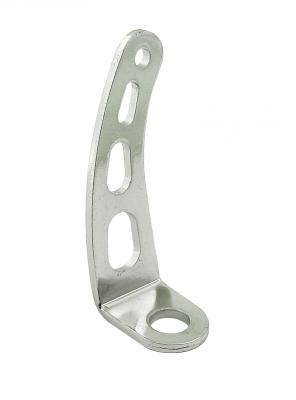 Chrome Throttle Spring Bracket Universal Design For Most Cars with a Throttle Cable Mr Gasket