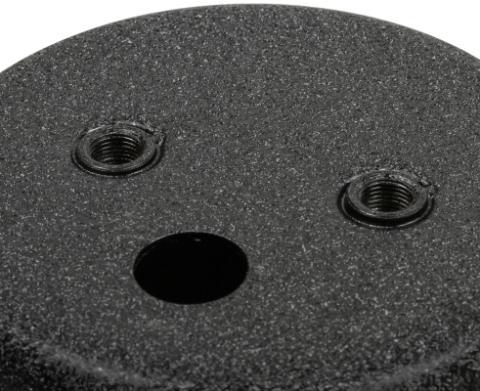 Vacuum Canister Steel 5 Inch Diameter 6-3/4 Inch High Black Finish Mr Gasket
